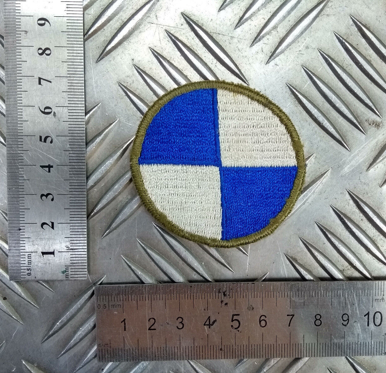 United States IV 4th Corps Braided Patch US