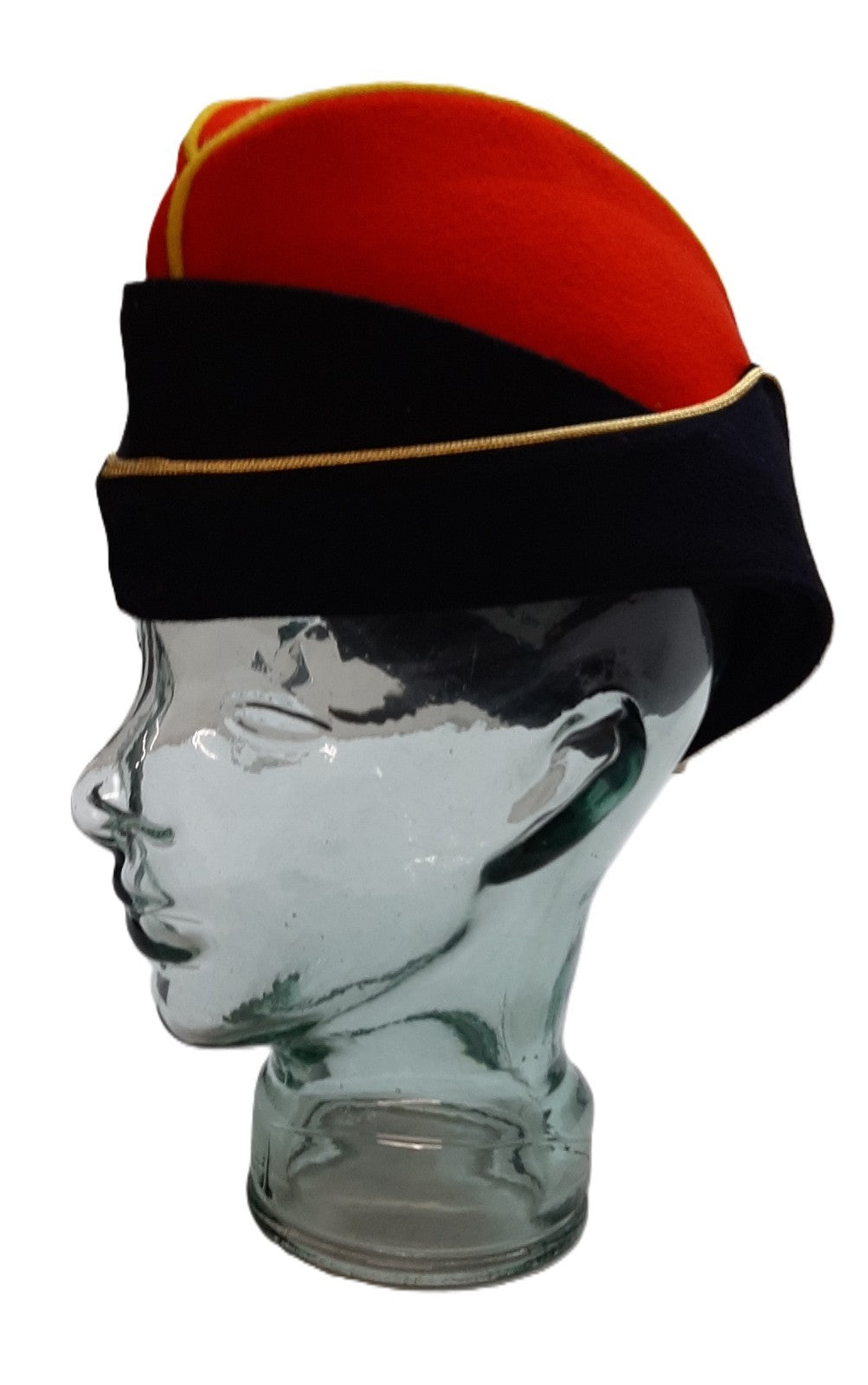 R.A Side Cap British Royal Artillery Officers Forage Hat G.D Golding Size 58cm