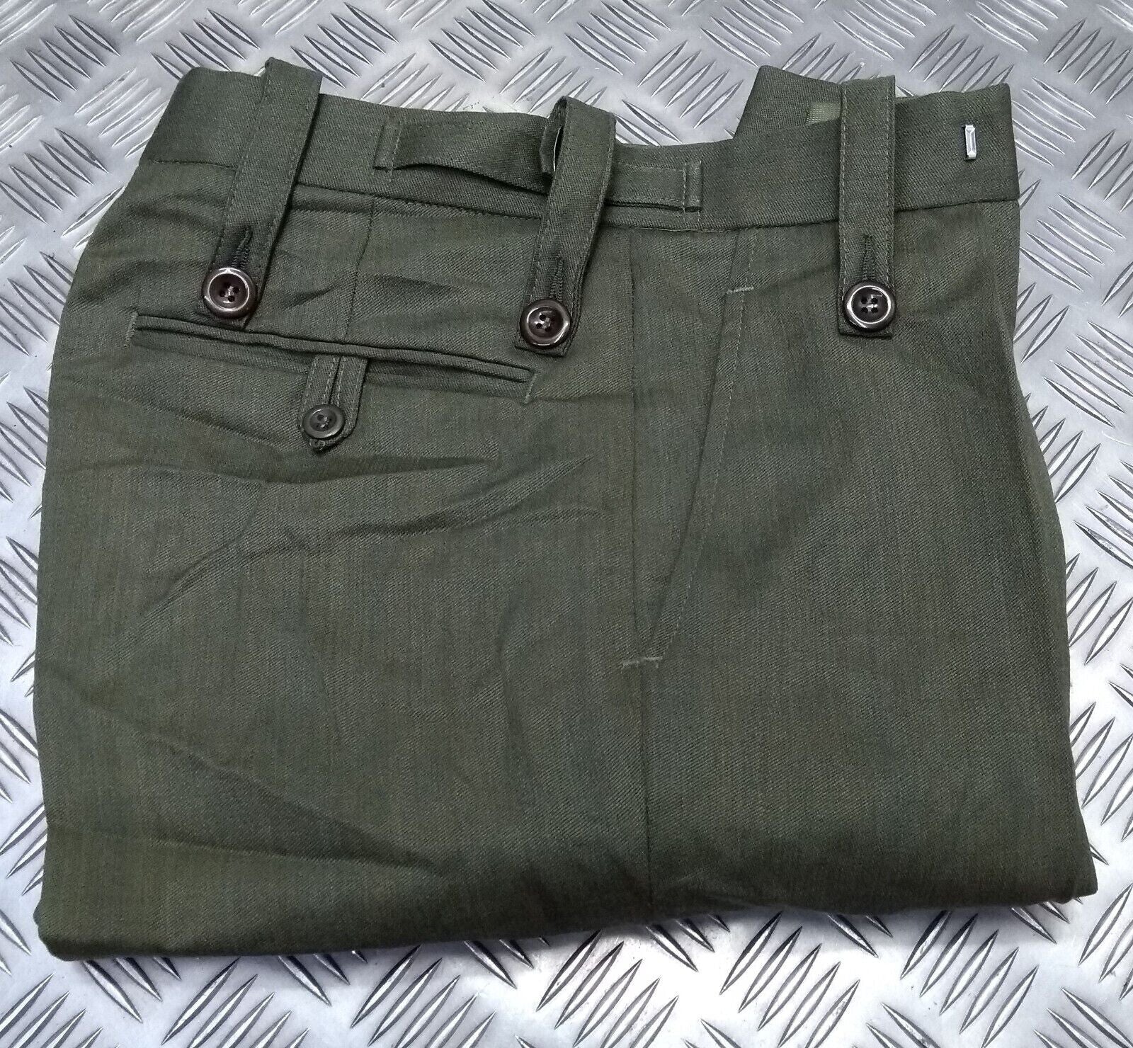 RM Lovat Green Barrack Dress Lightweight Trousers All Sizes- NEW
