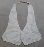 Vintage Naval Waistcoat Mess Dress Bib British Royal Navy Insignia Buttons