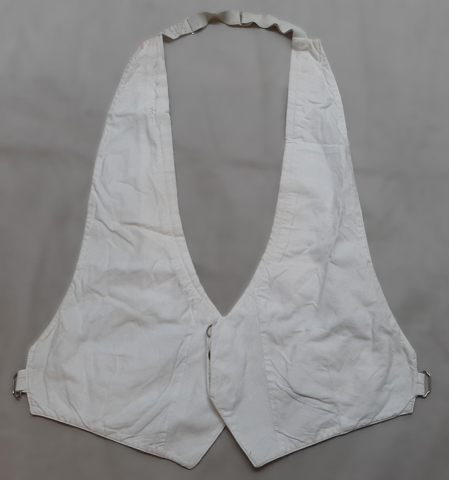 Vintage Naval Waistcoat Mess Dress Bib British Royal Navy Insignia Buttons