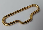 Buckle Latch British Hi Sheen For Parade Belts 2" Clasps 1 Pair- NEW
