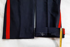 No1 Dress Trousers British Army Blues Pattern RMAS With 1" Red Stripes W33"