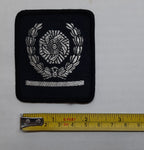 Impeller Laurel Wreath 1 Bar British Service Sew on Badges /Patches 1 Pair