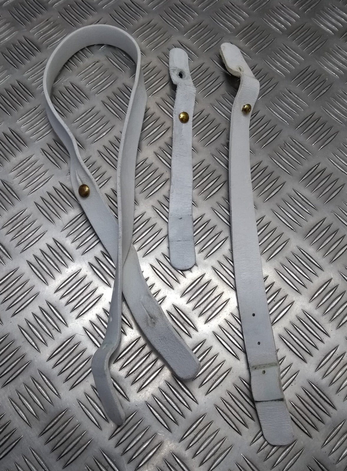 HCav British Army No2 Buff Leather Sword Straps Assorted Lengths Household Cavalry