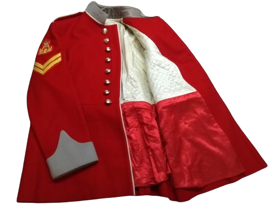 Red Ceremonial Tunic Gibraltar Bandsman Parade Jacket Big Size Fancy Dress