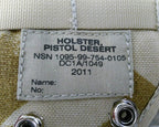 Genuine British Cordura Desert Camo Pistol Holster 9MM Auto- NEW