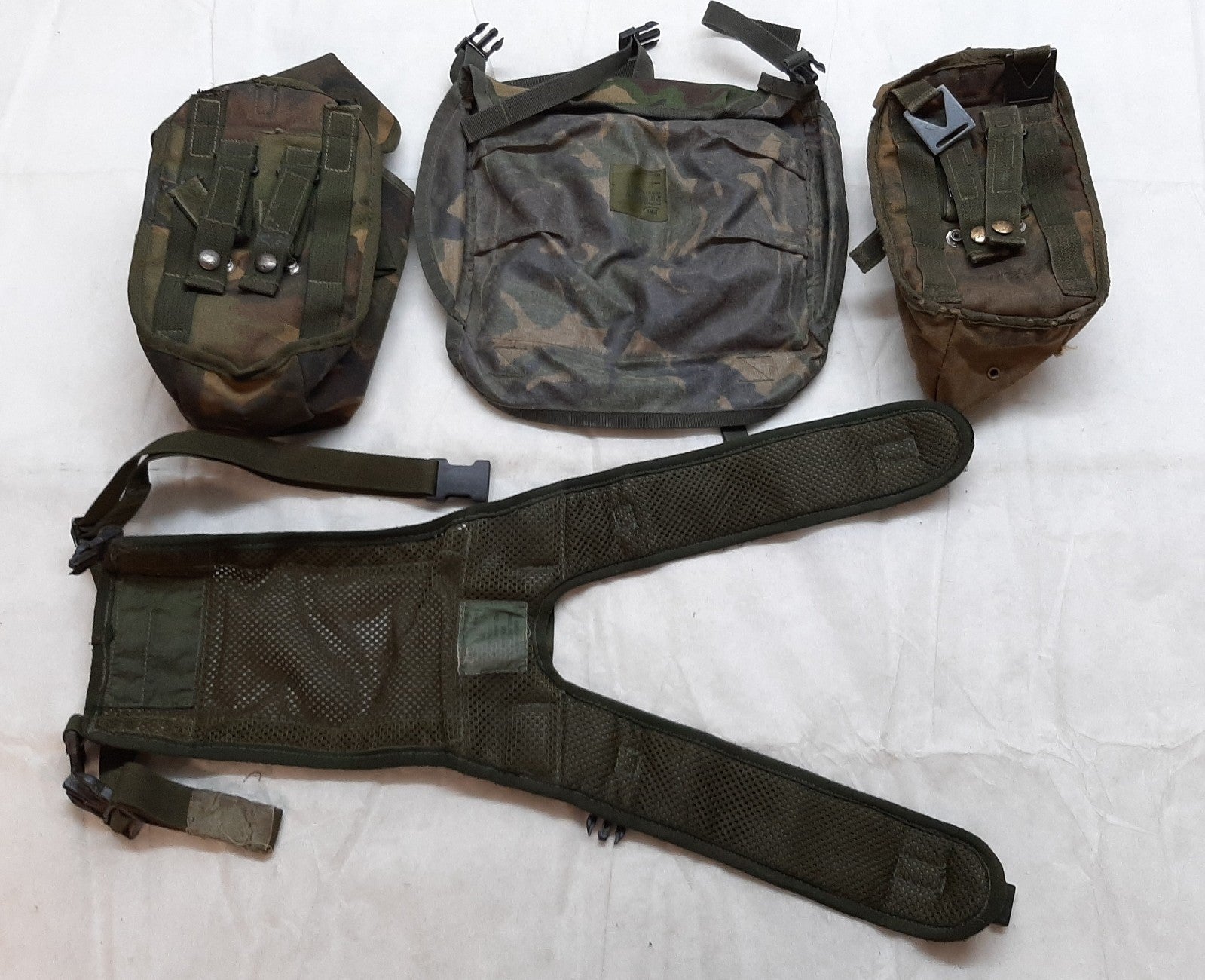 DPM Army Webbing Soldier 95 / 2000 Four British Camouflage Assorted Items