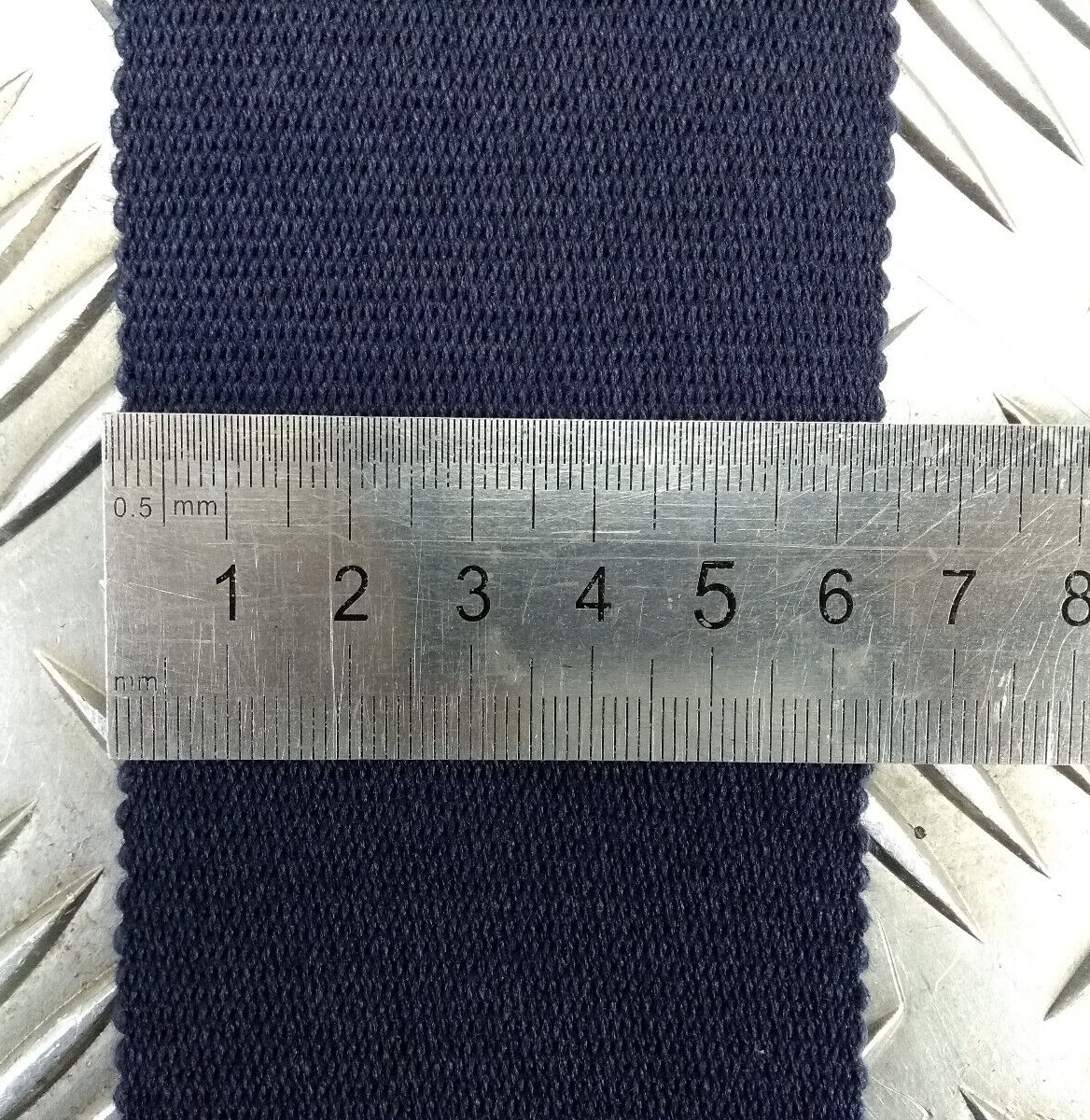 Belting Navy Blue 64mm Stable Belt Material British 44" Length Naval