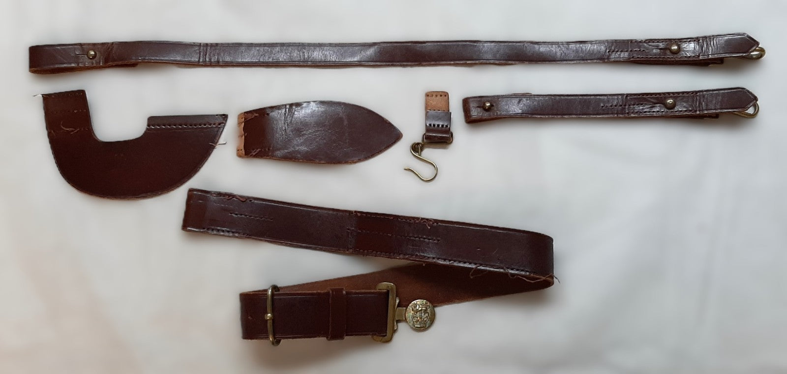 Vintage General Service GS WO's Brown Belt Incomplete Faulty