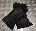 General Service Gloves Black Lined Leather Size 12