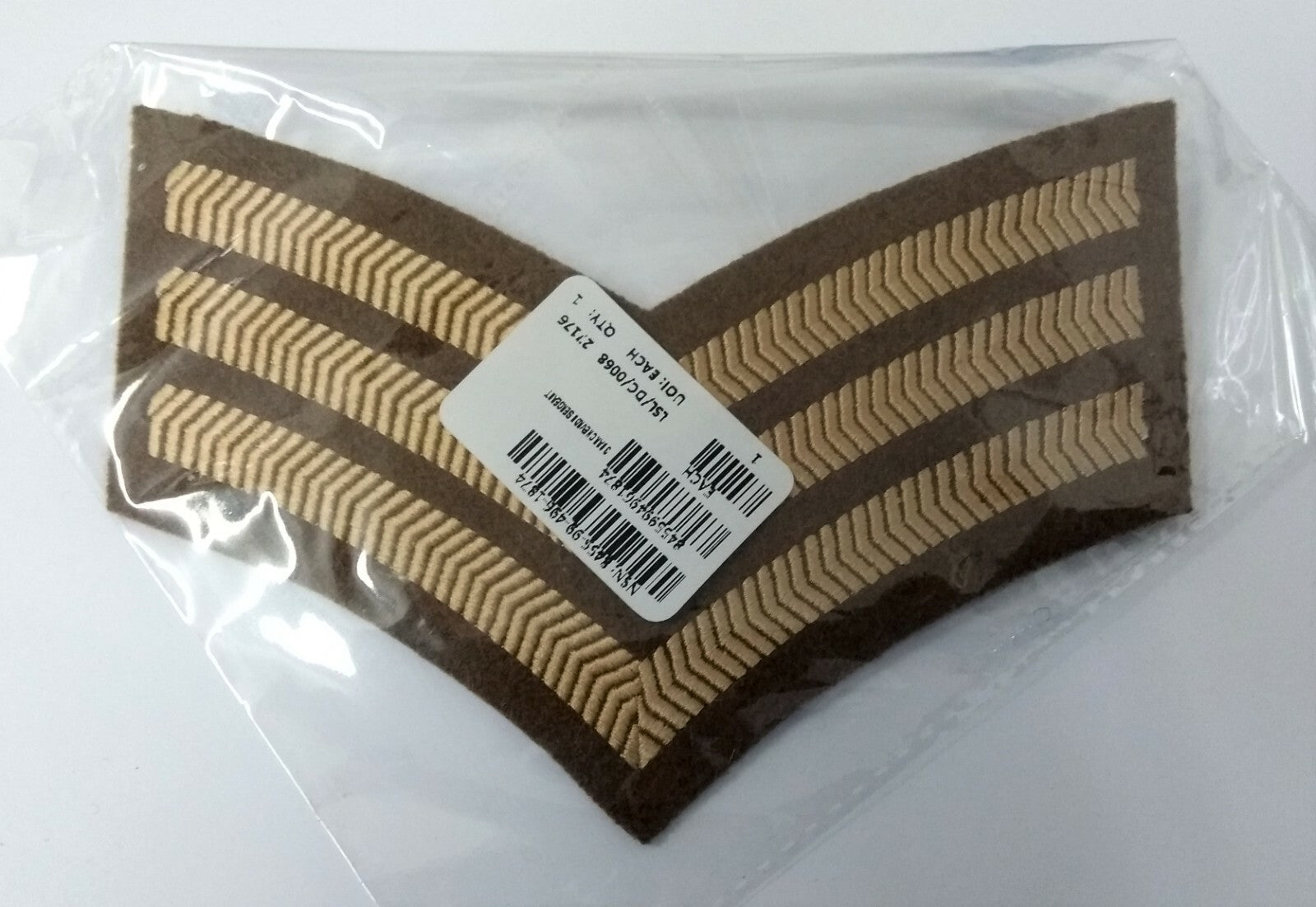 British Army Household Guards Division HAC No2 Sergeants Chevron Patch NEW