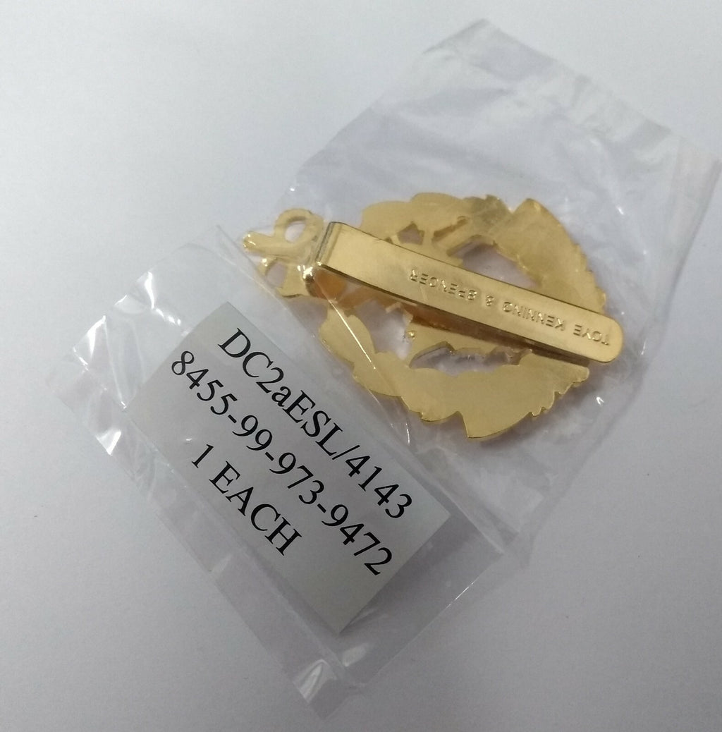 Genuine British Army RADC Dental Corps Issue Insignia Metal Dress Hat Badge