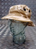 Military Style Special Forces Boonie Hat / Bush Hat Short Brim Desert Camo NEW