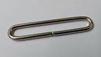 Mil-Spec 2" Nickel Plated Belt Loop Seam Over Adjuster Non Locking 1 Pair - NEW