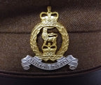 No2 Officer Hat British Army AGC adge Buttons & Chin Strap Goldings 57cm