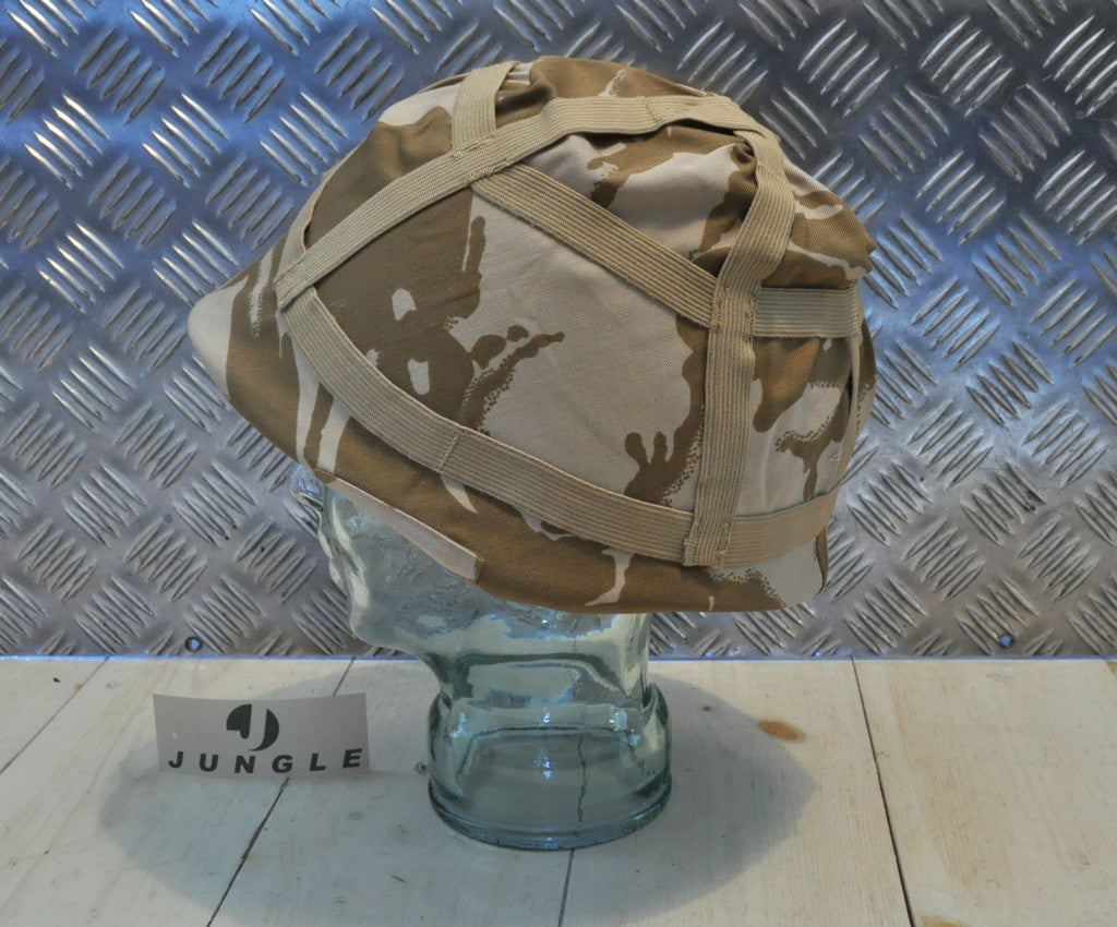 Genuine British Desert Combat Helmet Cover. GS, MK6. Size: Outsize - NEW
