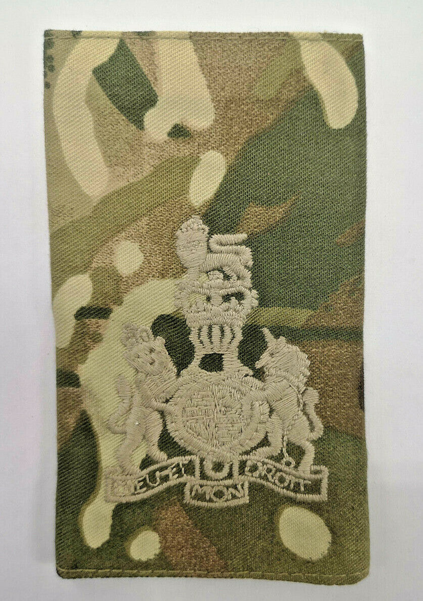 Genuine British Army, MTP Camo Warrant Officer Class 1, WO1, Rank Slide USED