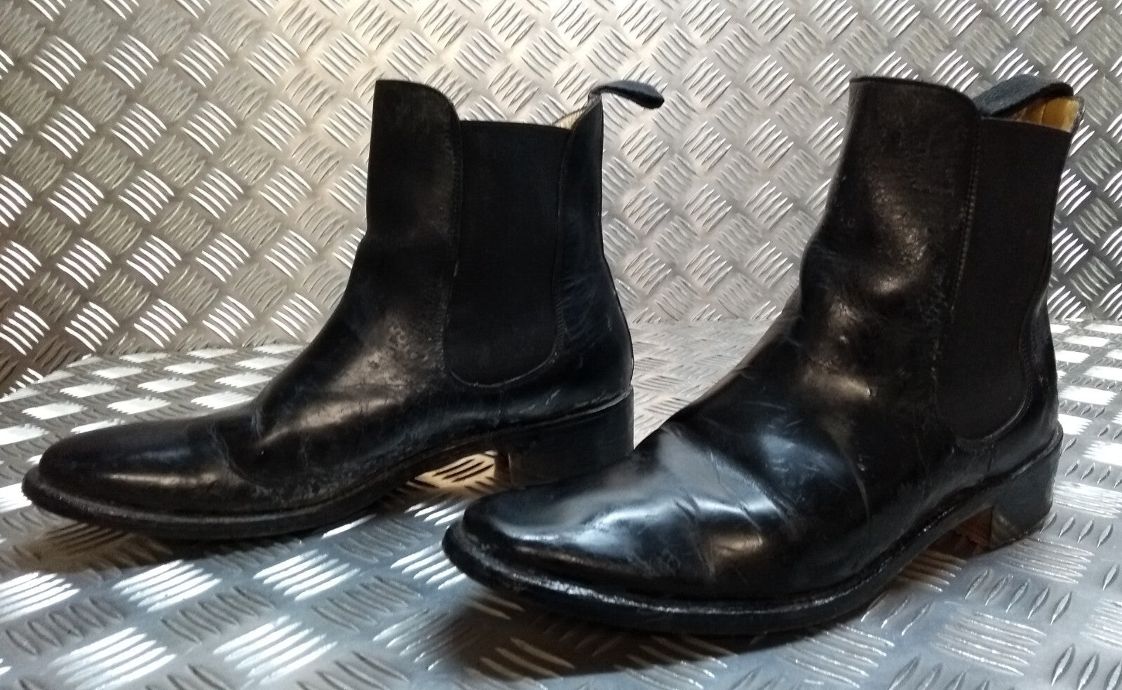 Officer's Chelsea Boots British Army HCav RHA With Spur Housing Assorted Sizes
