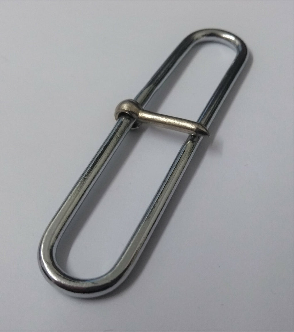 Nickel Plate Parade Belt Prong Slider Adjuster x 2 2 1/2" NEW