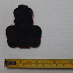 Lyre and Crown No1 and Ceremonial Dress British Army Red Embroidered Arm Patch