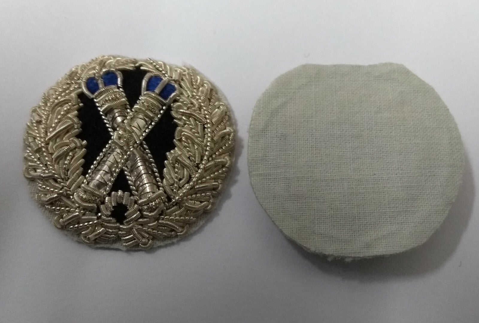 Genuine British Made Braided Tip Staff Senior Rank Shoulder Insignia ASPS442