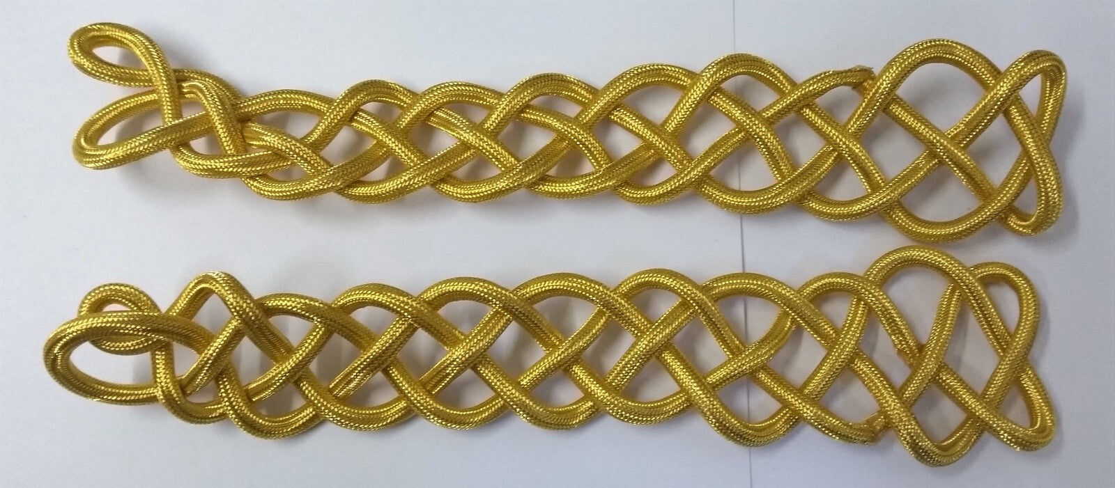 Ceremonial Shoulder Cords long loose twist Gold Wire Parade Issue Made In UK