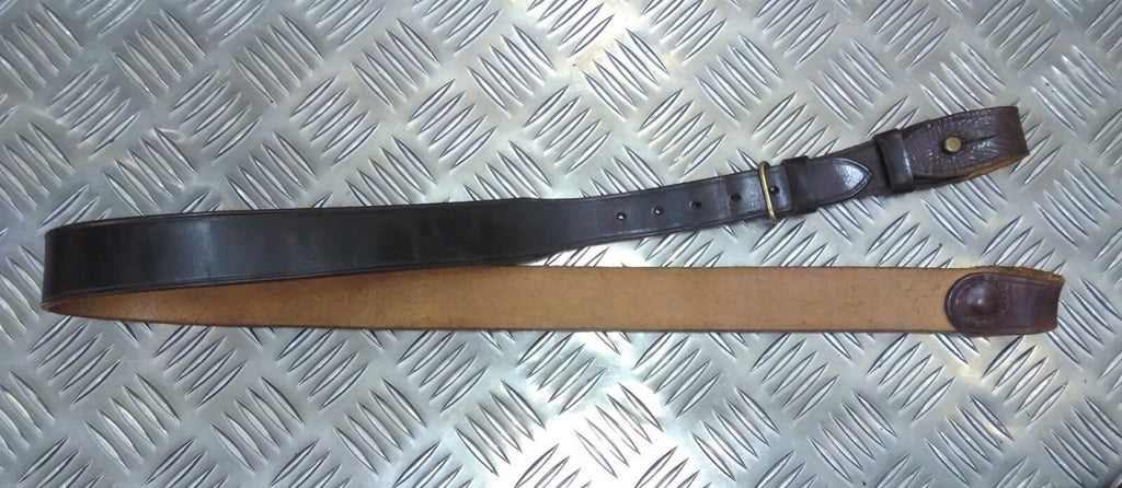 British Issue Sam Browne Leather Cross Over Shoulder X O Strap