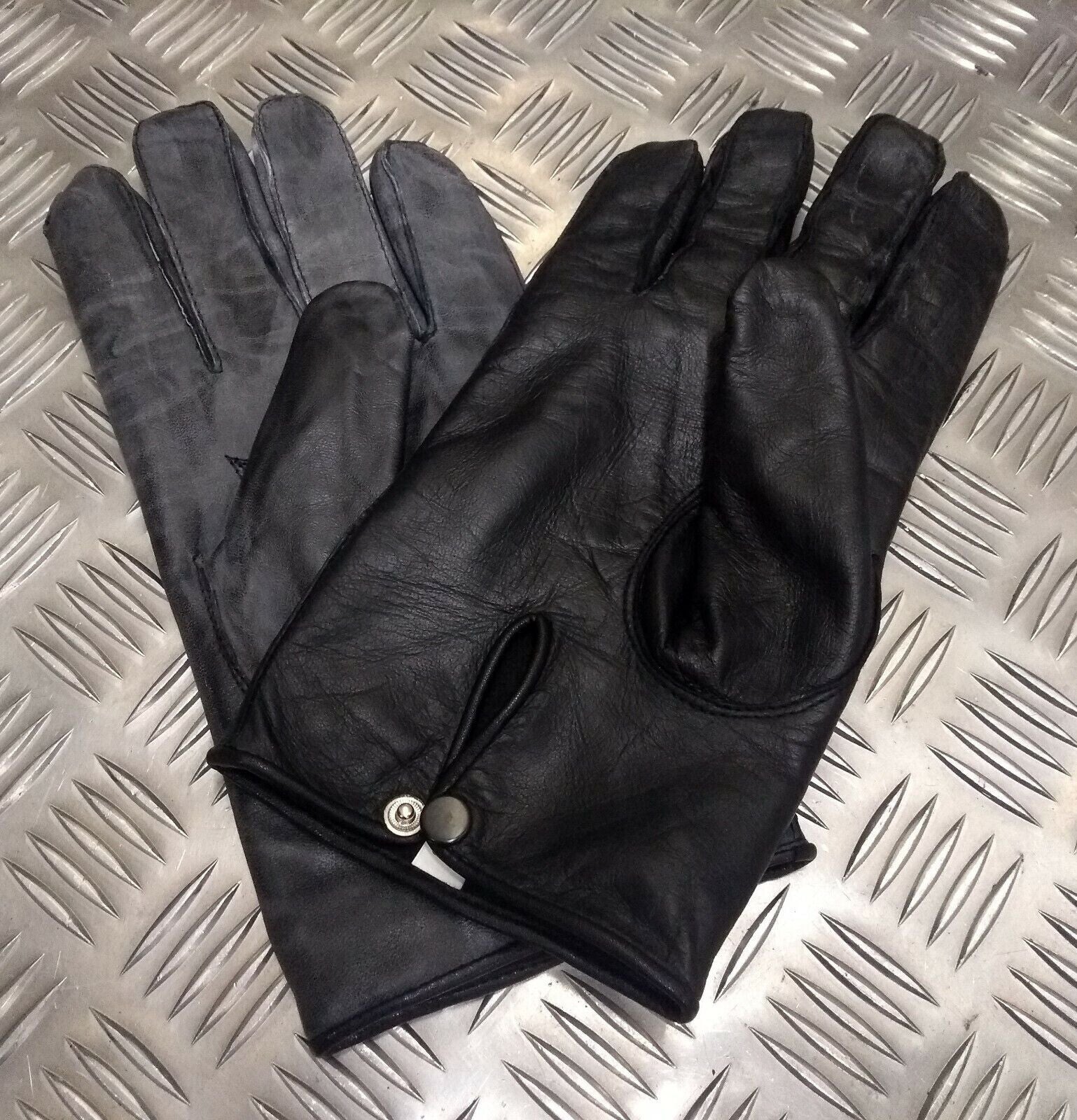 Black Leather Soft Lined 3 Dart Parade Gloves Style size 11.5