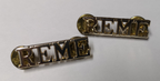 REME Royal Electrical & Mechanical Engineer Shoulder Titles NEW