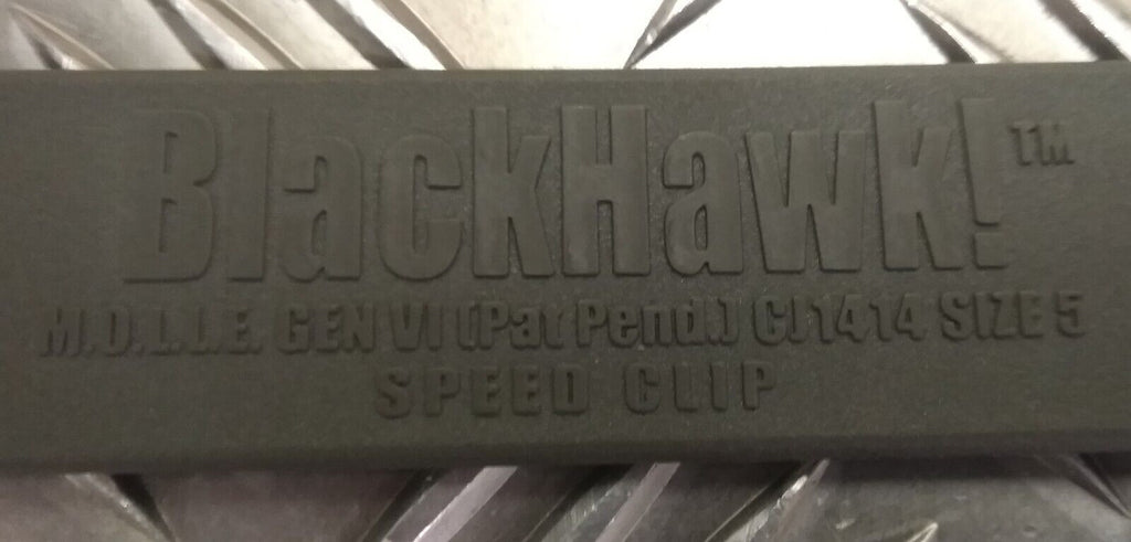 Blackhawk! S.T.R.I.K.E Size 7 Molle Speed Clips x10 Pairs