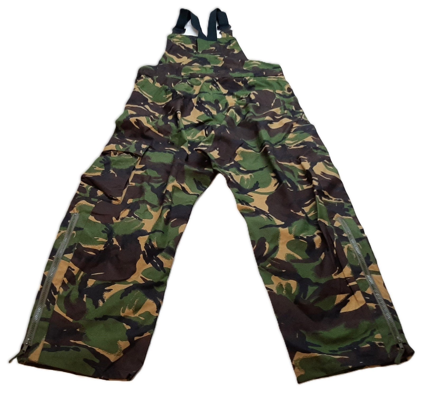 Army Camo Salopettes British Forces DPM GTX Bib Front Waterproof Over Trousers