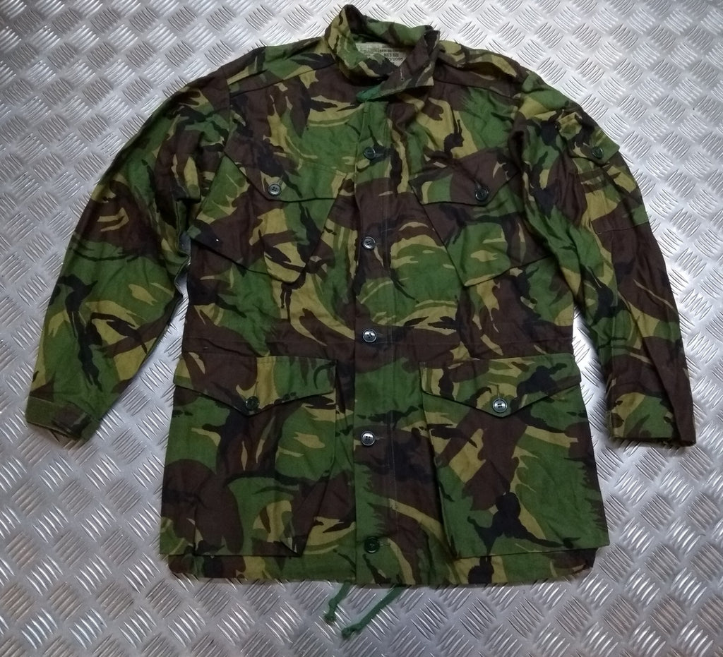 DPM Combat Jacket 1980s Pattern British Army Camo Smock Old Camouflage Design