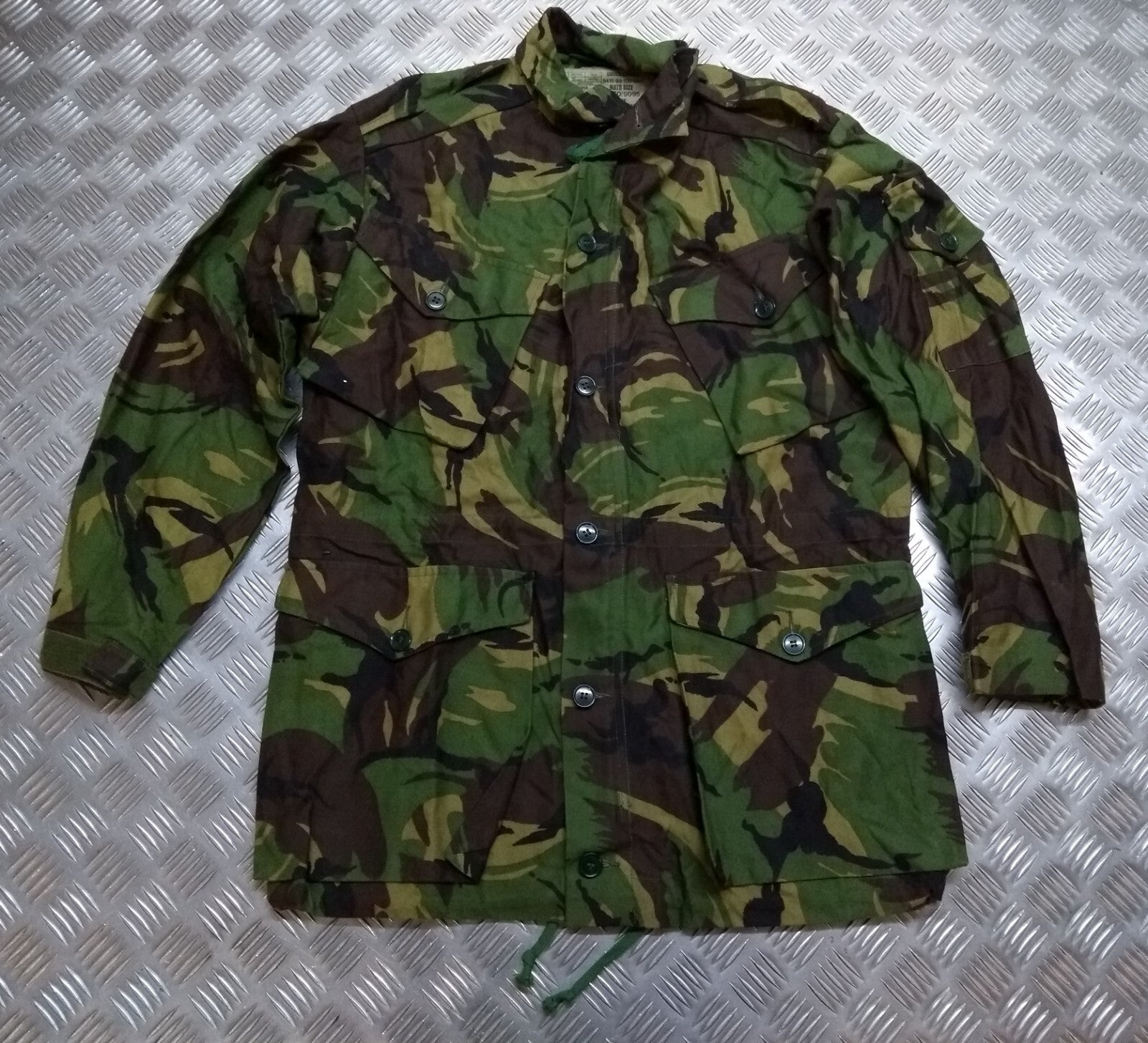 DPM Combat Jacket 1980s Pattern British Army Camo Smock Old Camouflage Design