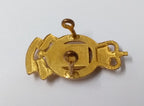 Hat Badge R A O C Royal Army Ordinance Corps Metal Insignia Badge Old Pattern QC