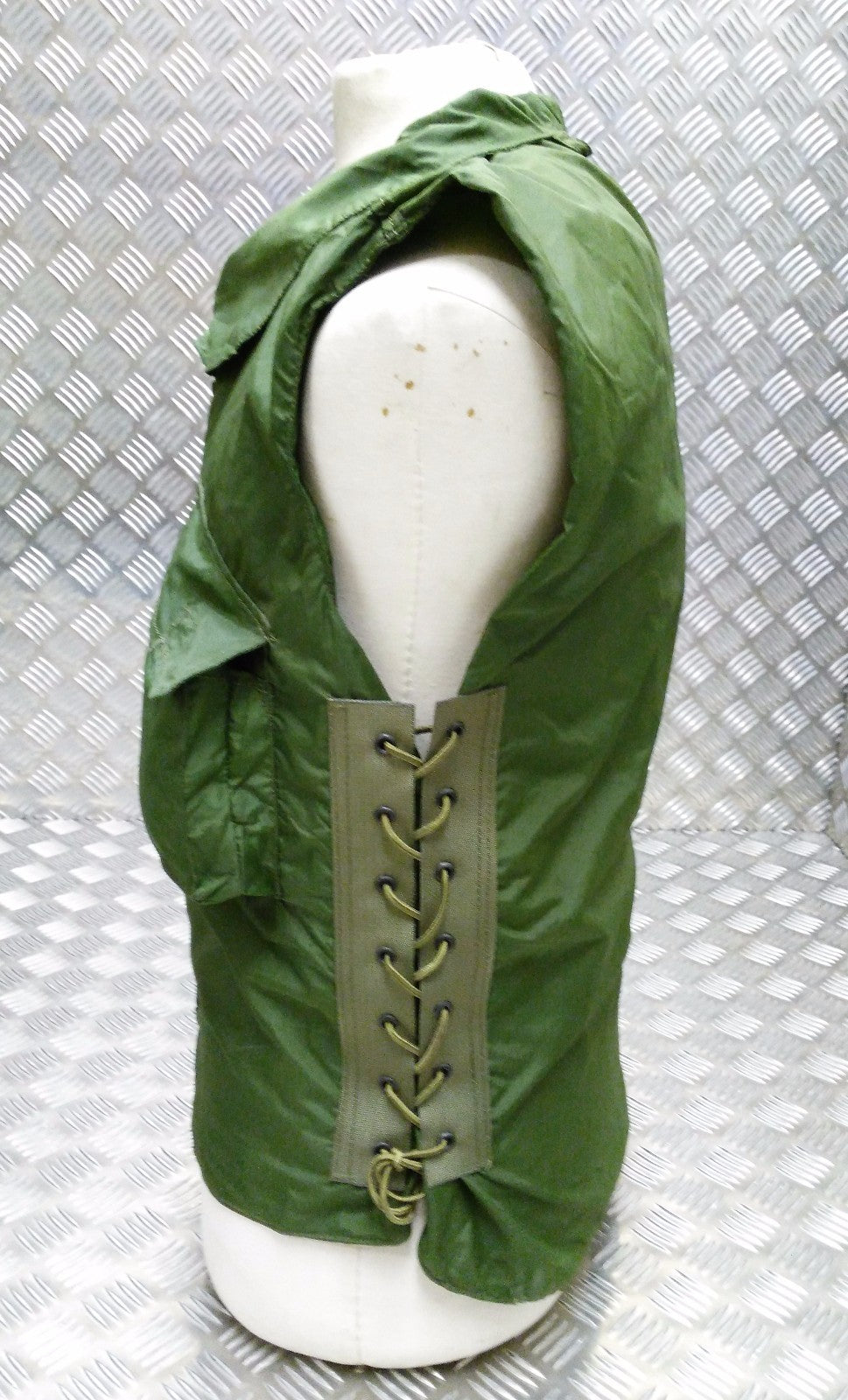 1980's IDF Flak Vest Cover Army Green Colour Ideal For Airsoft