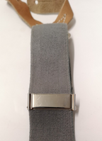 Genuine British Army / RAF Royal Air Force Braces with Leather Buckles XL Adjustable