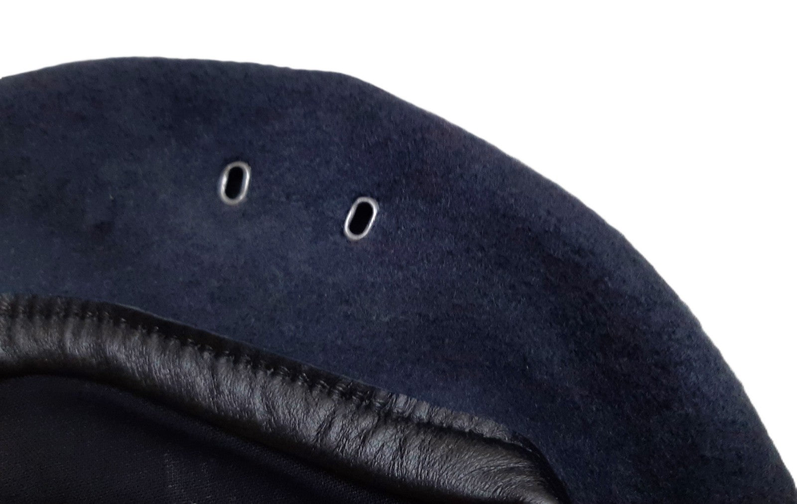 RAF Royal Air Force Berets Wool Knitted With Leather Rim Size 56cm Job Lot x10