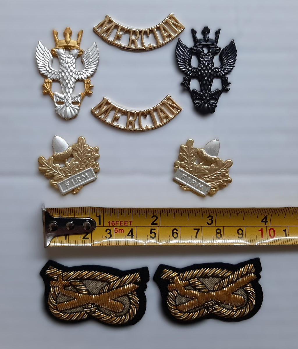 Mercian Regiment Insignia Assorted British Army Regimental Badges of the Mercs