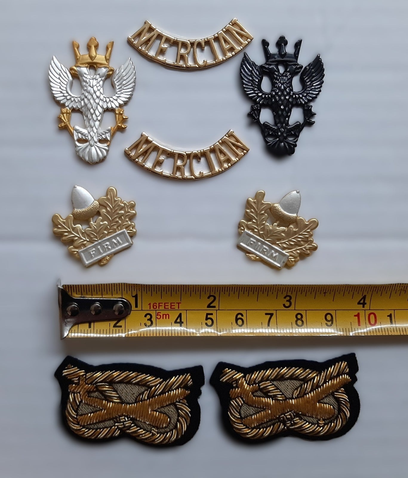 Mercian Regiment Insignia Assorted British Army Regimental Badges of the Mercs