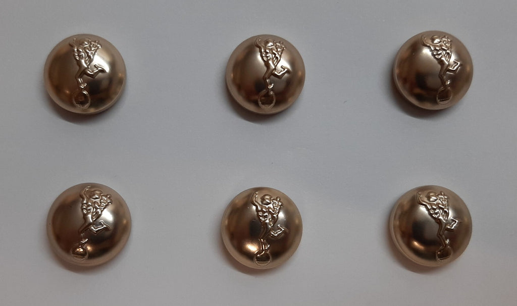 Royal Signal Corps Buttons X6 Small Size 22L Dress British Army "Jimmy" Insignia