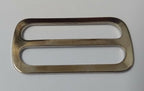 Genuine British Made Chrome Small Belt Strap Slider Adjusters X4 STD128