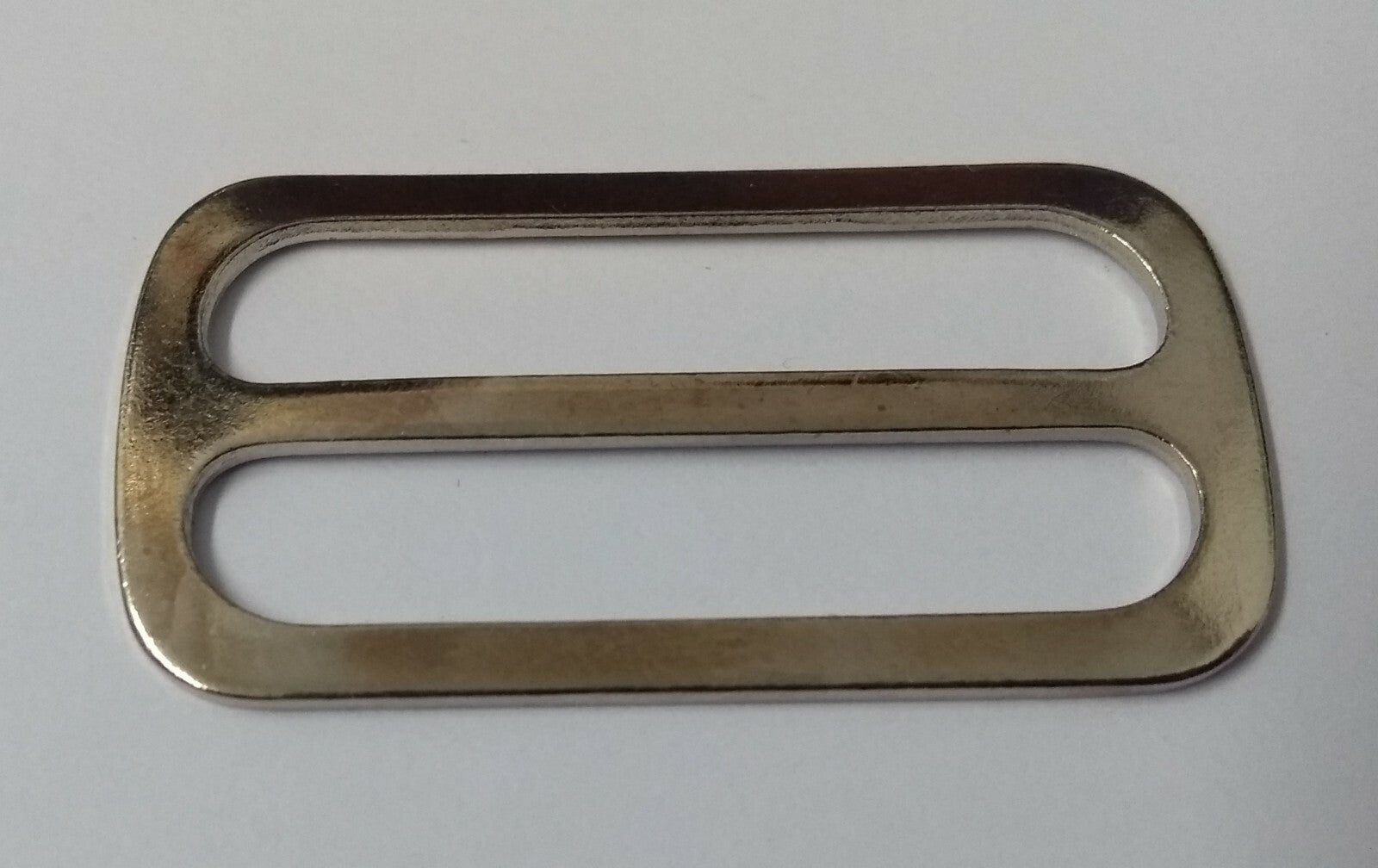Genuine British Made Chrome Small Belt Strap Slider Adjusters X4 STD128