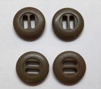 Two Slot Buttons British Desert / MTP / Coyote Combat x 4