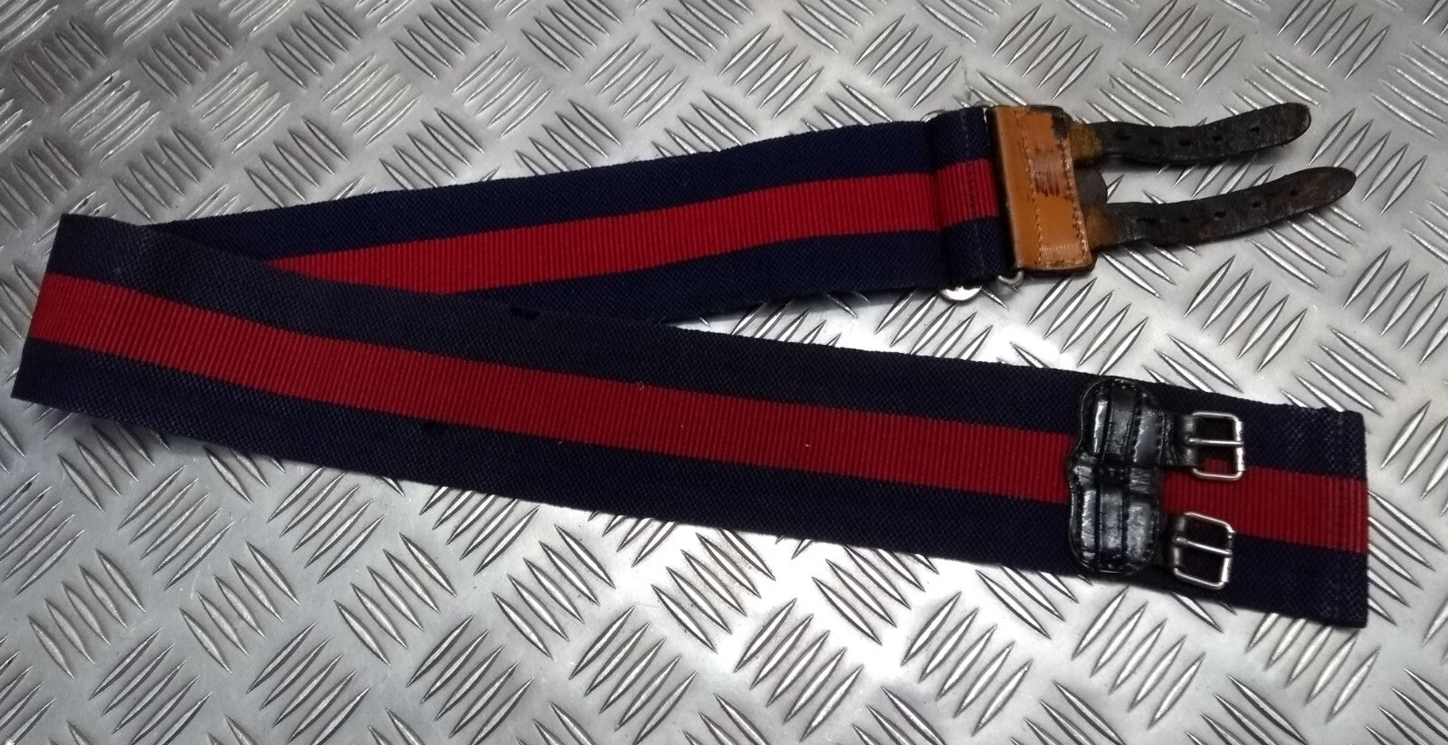 Household Division Stable Belt British Issue Double Leather Strap 39" 75mm