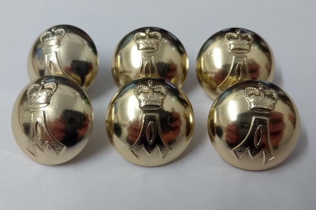 Queen Alexandra's Royal Army Nursing Corps QARANC Dress Buttons 34L NEW