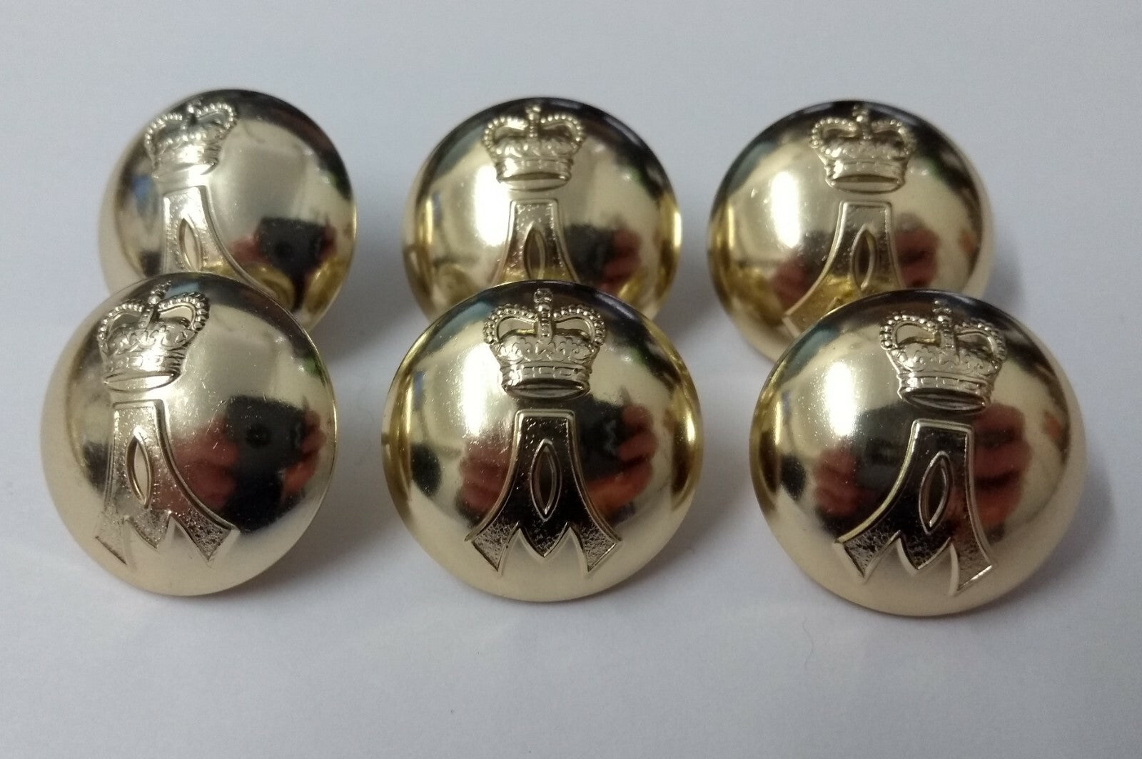 Queen Alexandra's Royal Army Nursing Corps QARANC Dress Buttons 34L NEW