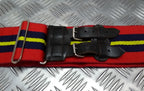 Royals Stable Belt Double Leather Straps British Issue Tri Colour