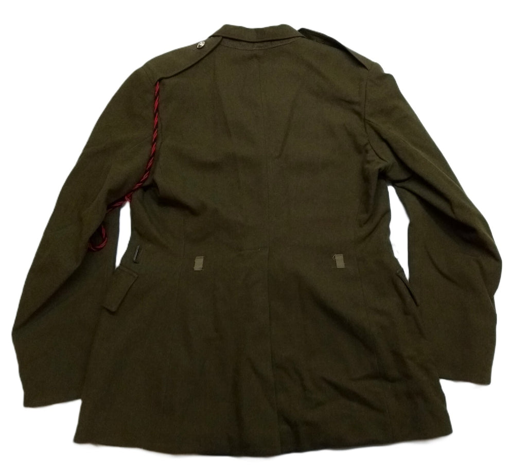 RAOC Vintage Jacket No2 Dress Old Khaki Pattern With Collar Badges