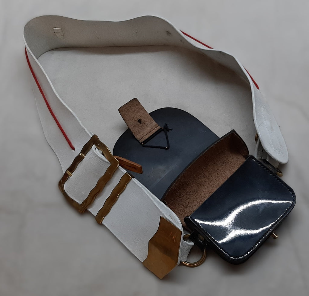 HCav Cross Strap & Ammo Pouch British Household Cavalry With Badge